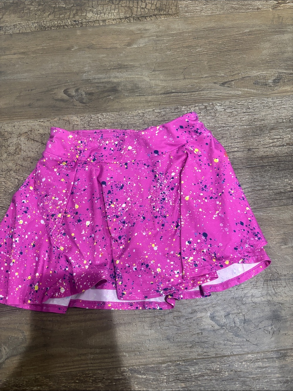 all in motion Fuchsia Speckled skort